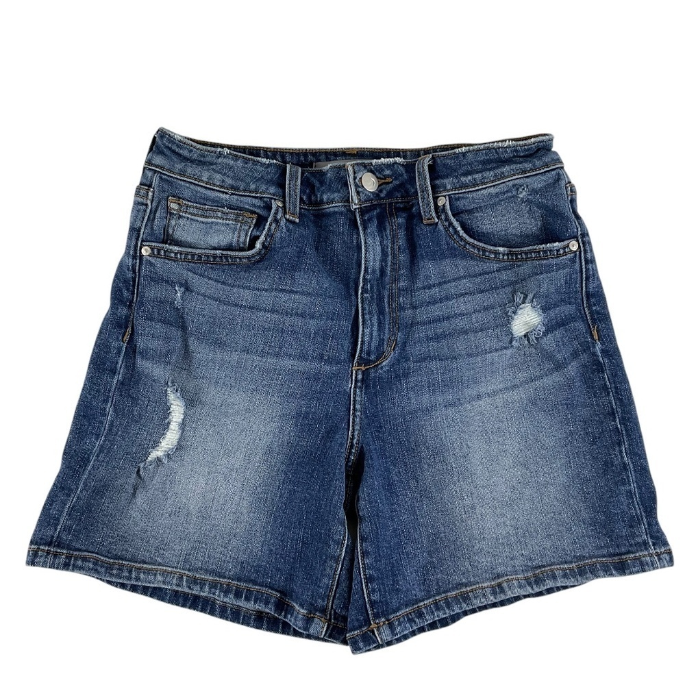 Joe’s Jeans Distressed Denim Jean Shorts  Size 27  Mid-rise